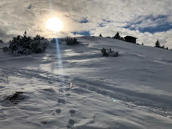 Winterwanderung auf den Wank