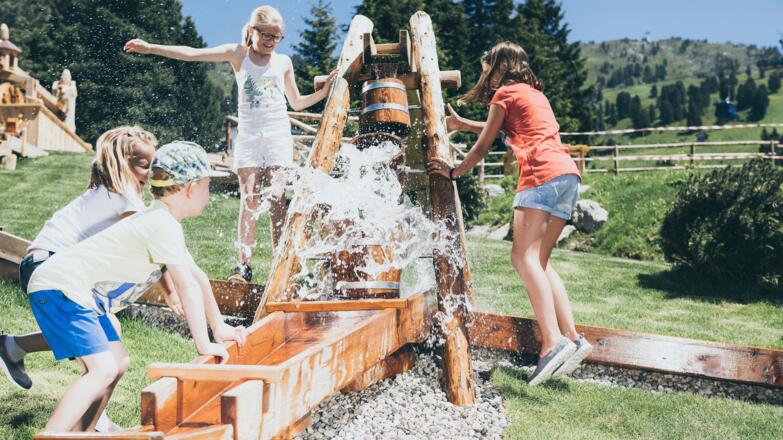Wasserspielbereich am Fichtenschloss