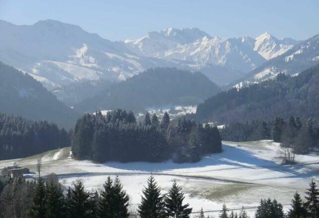 Blick vom Balkon