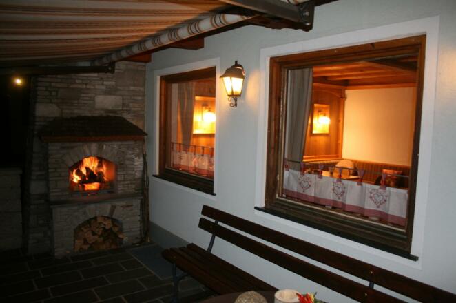 Terrasse am Abend