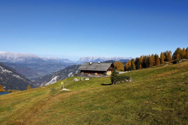 Saukaralm im Herbst