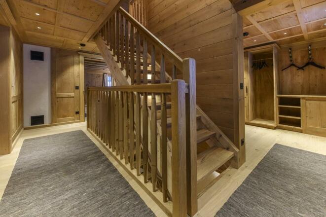 Berghaus Gauertal Eingangsbereich im Erdgeschoss