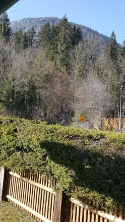 Haus Betz Eingangsseite Blick auf den Wank