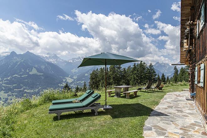 Berghaus Bartholomäberg EAussenbereich