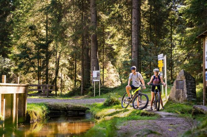 Mountainbiken Schwemmkanal