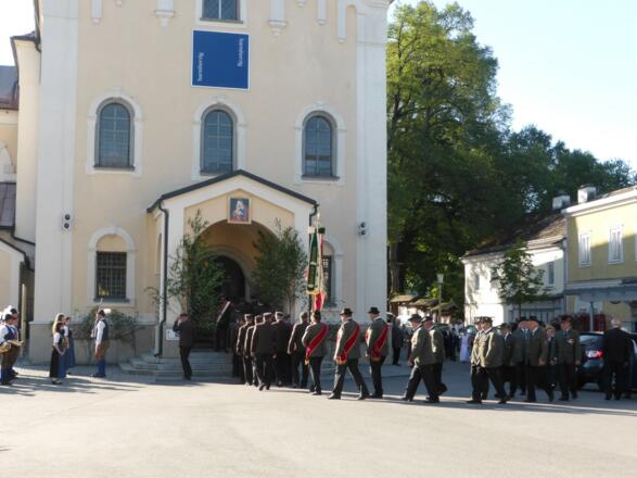 Fronleichnamsprozession in Maria Schmolln