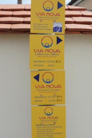 Via Nova Beschilderung