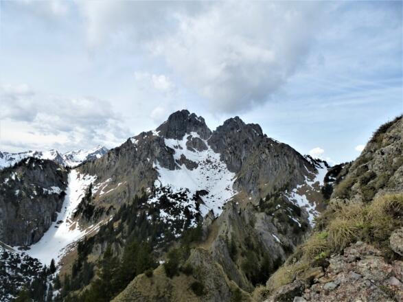 Blick auf die Klammspitze