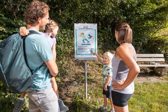Leichter Lernen Weg zum Berglsteinersee