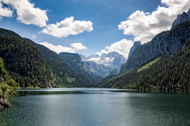 Dachstein und Vorderer Gosausee