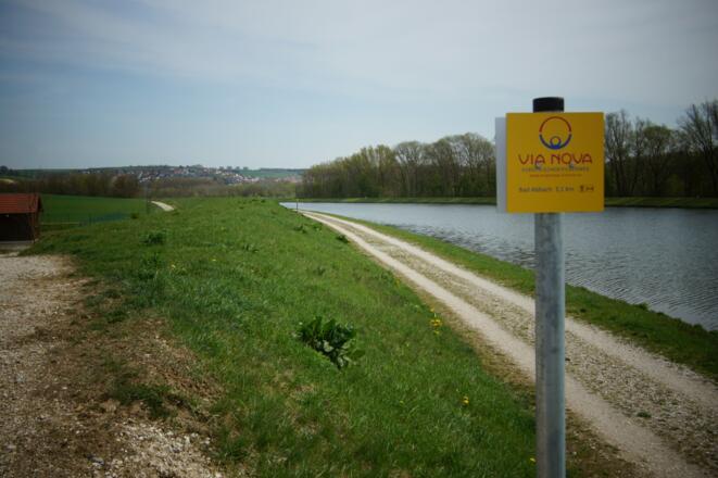 Pilgerweg Via Nova bei Bad Abbach