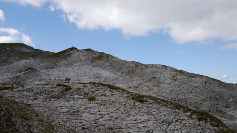 Karstlandschaft auf dem Gottesacker-Plateau