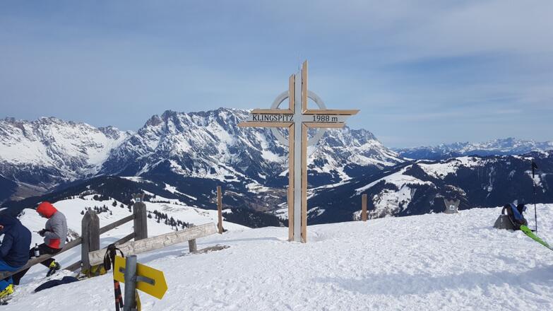 Klingspitz mit Blick auf den Hochkönig