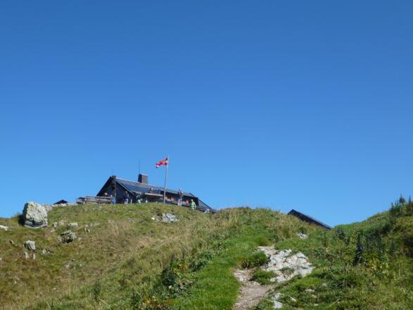 Die letzten Meter zum Statzerhaus.