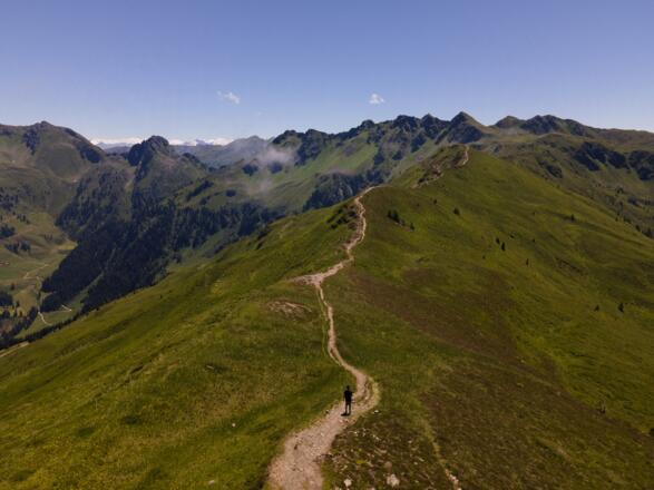 Wanderung Richtung Sagtaler Spitzen