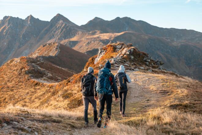 Herbstimmung Richtung Sagtaler Spitzen