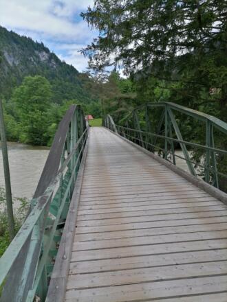 Saalachbrücke bei Schneitzlreuth