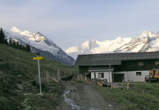 Gabler und Reichenspitze von der Finkau
