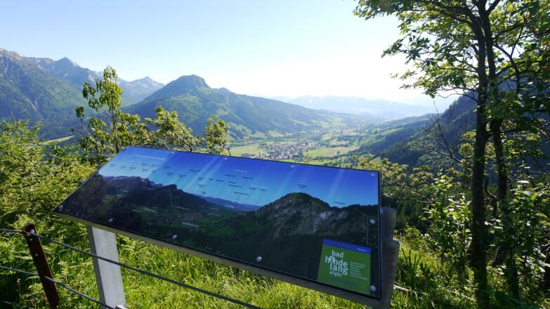 Am Aussichtspunkt Ifenblick
