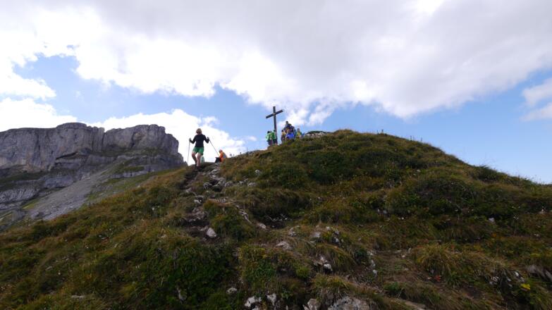 Unterhalb des Hahnenköpfles