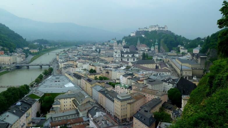 Blick über die Salzburger Altstadt