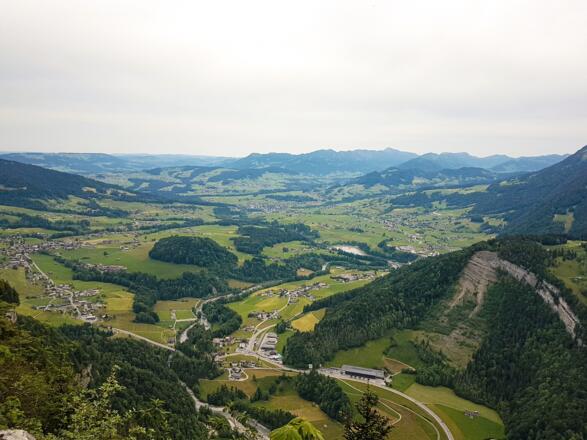 Ausblick Rothenbachschrofen