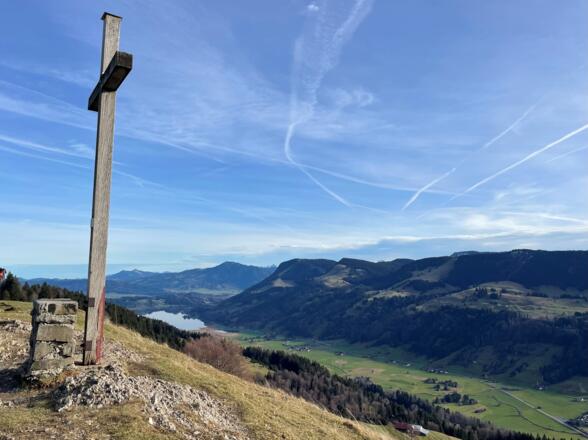 Gipfelblick auf der Salmaser Höhe