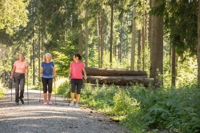 Gemeinsam walken in Bad Grönenbach