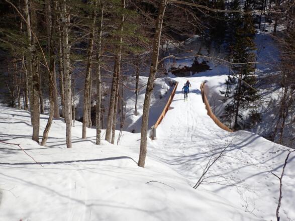 Die Brücke über den Zinkenbach