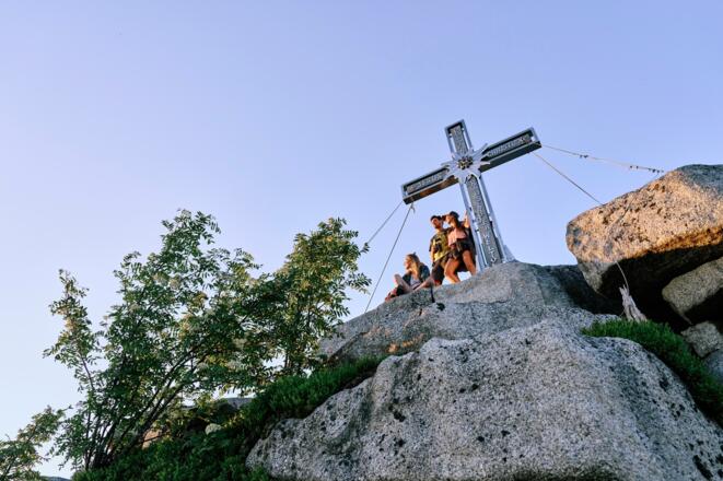 Plöckenstein Gipfelkreuz