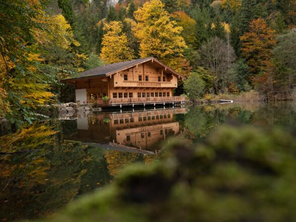 Herbststimmung am Berglsteinersee