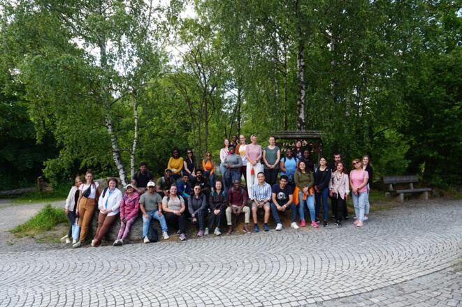 Excursion participants of the TH Deggendorf - Faculty ECRI