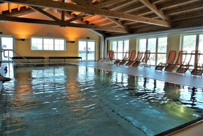 Gemeinschafts - Pool und Sauna