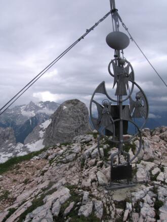 Auf dem Wagendrischlhorn, im Hintergrund das Stadelhorn