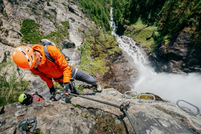 Klettersteig Lehner Wasserfall