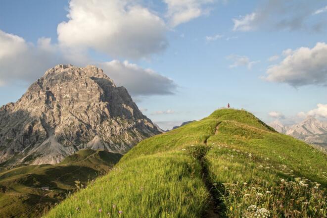 Herrliches Wandergebiet am Hochtannbergpass