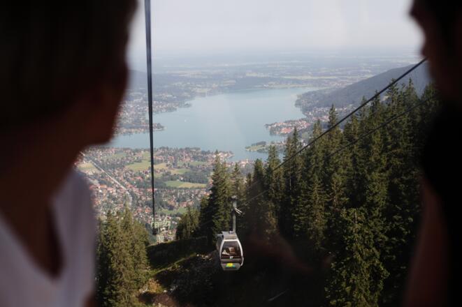 Blick aus der Wallbergbahn ins TAl