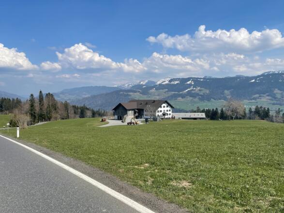 Anstieg nach Sulzberg