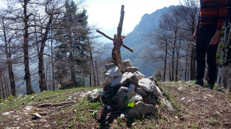 Minikreuz,  Rauer Kalbling 1381m