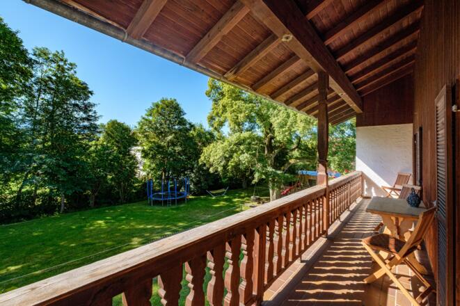 Ausblick in den Garten