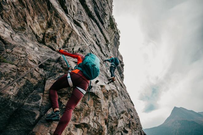 Klettersteig Reinhard Schiestl