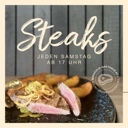 Miraculix Gasthaus - Steaks 2024