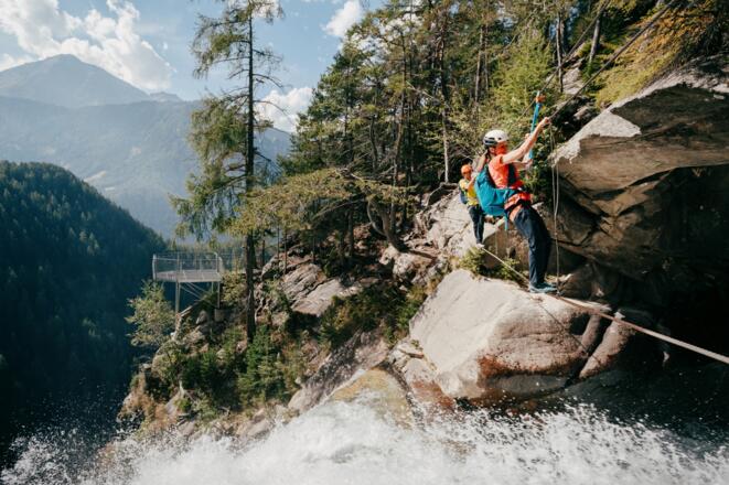 Klettersteig Stuibenfall