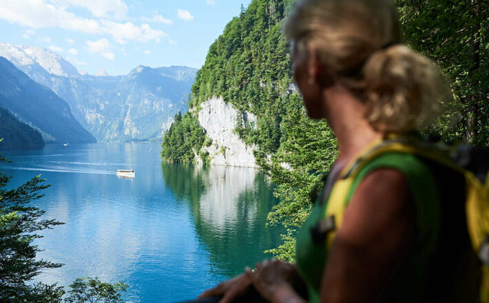 Blick vom Malerwinkel über den Königssee