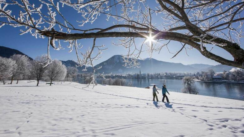 Der Tegernsee im Winter