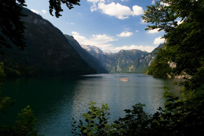 Blick nach St. Bartholomä
