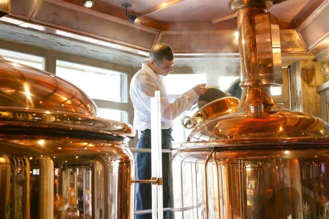 Hausgebrautes Maxbräu-Bier