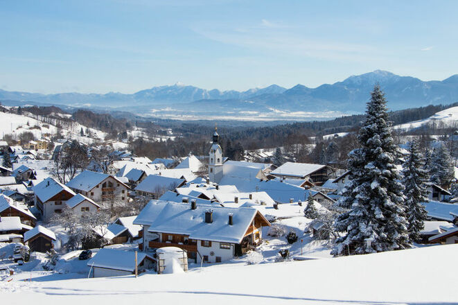 Bad Kohlgrub im Winter