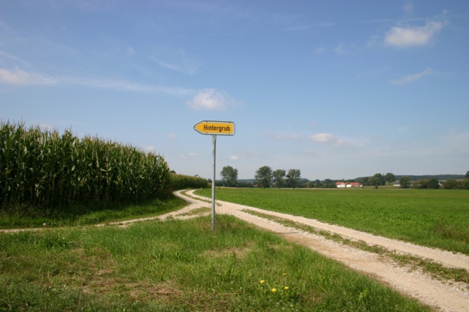 Hinab ins Rottal bei Hintergrub.