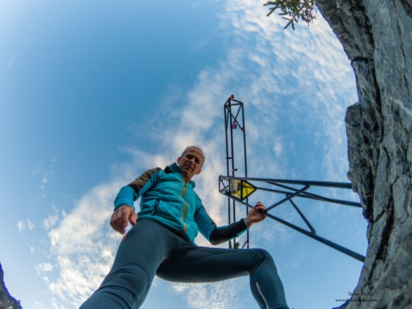 Gipfelselfi Stefan Stadler am Noname.